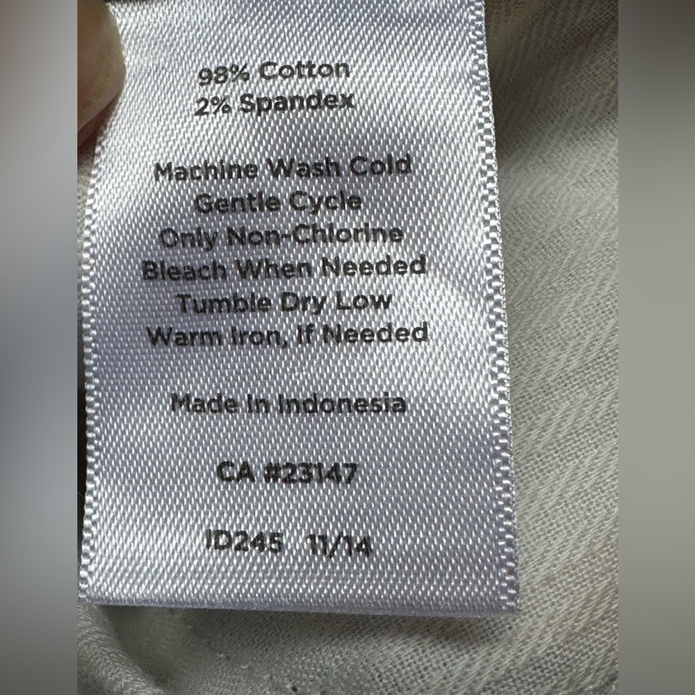 Talbots The Perfect Crop Curvy Multi Color Summer… - image 8